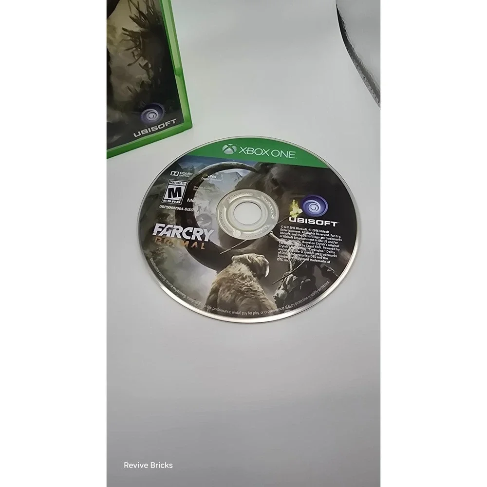 Far Cry Primal (Microsoft Xbox One, 2016) Game & Case Tested Working Great Cond.